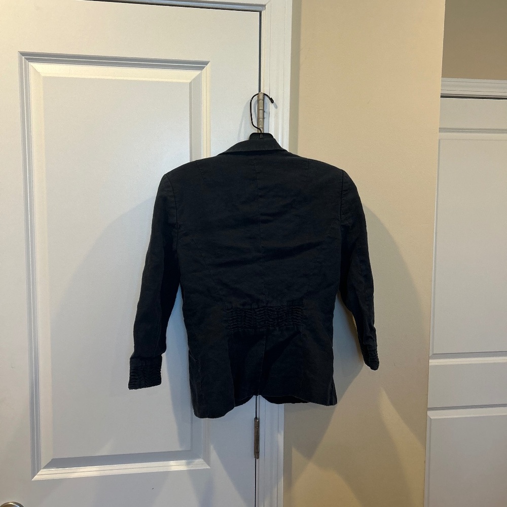 Banana republic  blue linen jacket